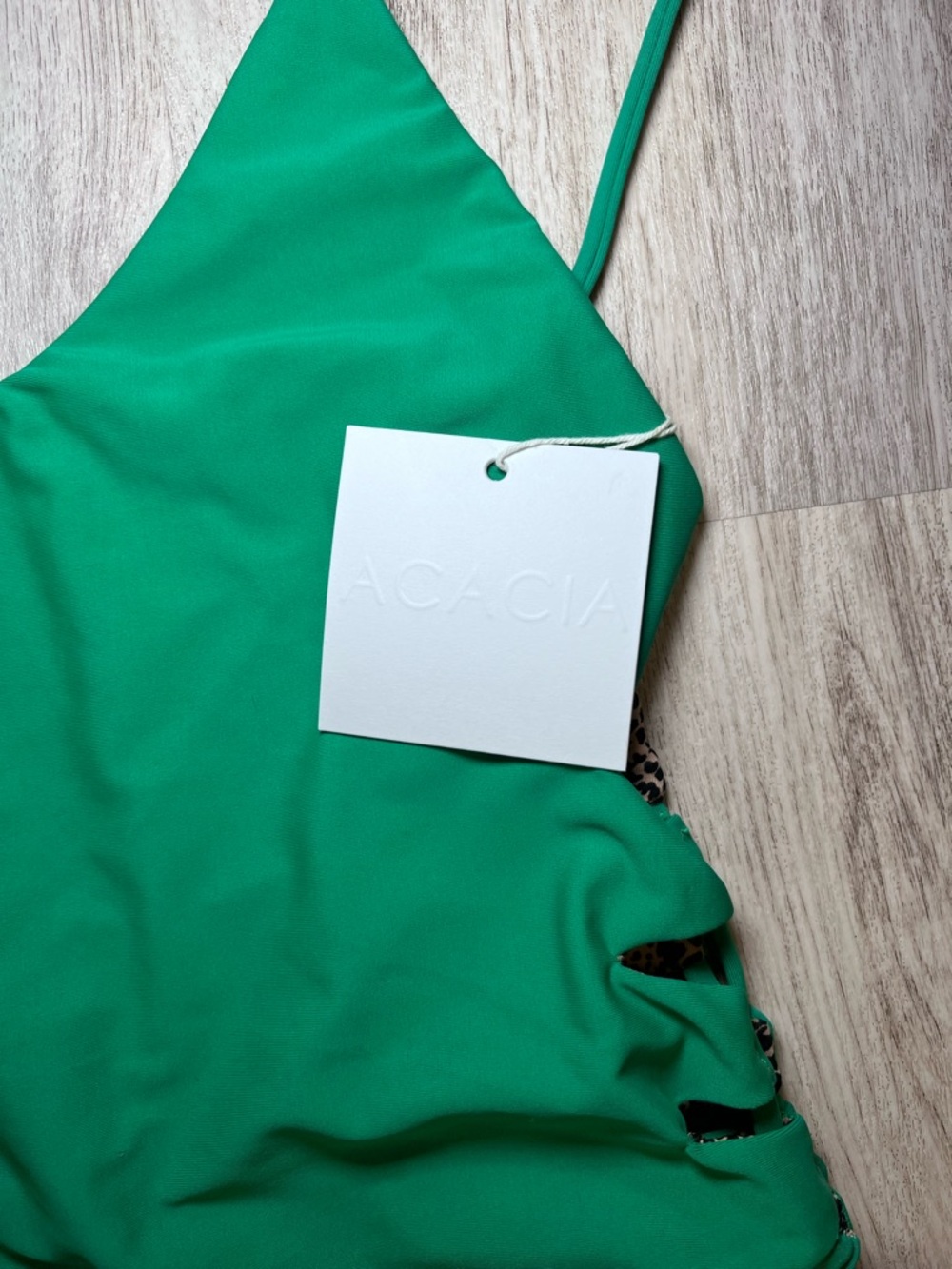 Acacia One-Piece Swimsuit with Side Cutouts NWT. - Picture 6 of 9
